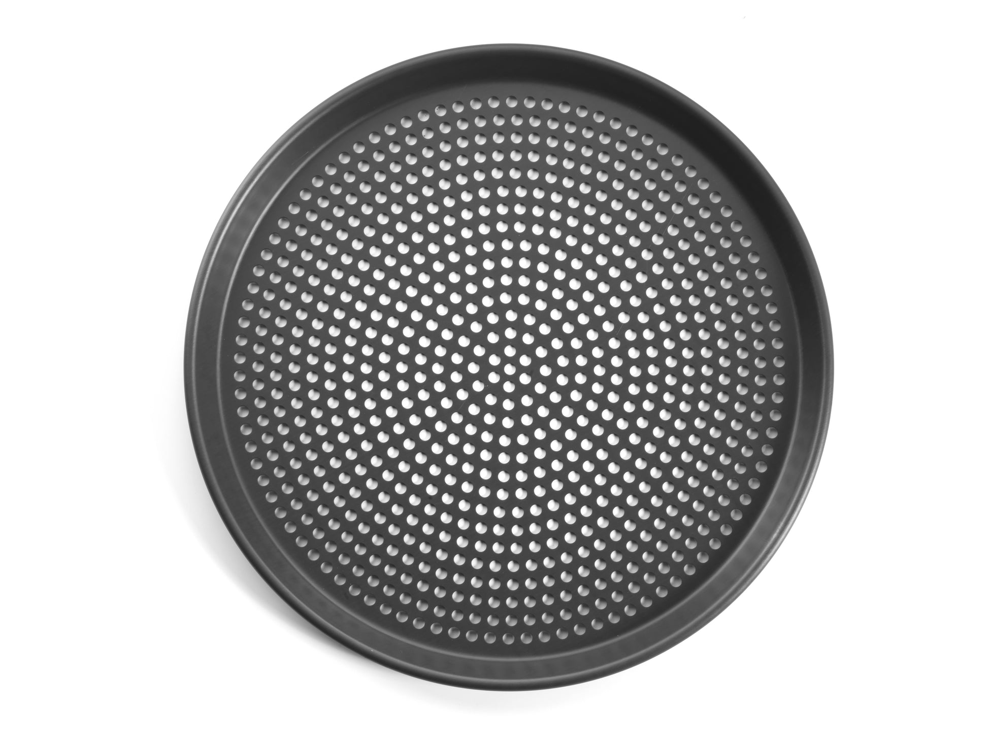 Hard Anodised Perforate Pizza Tray, 14" - Premium Kitchen from Mermaid - Just £44.99! Shop now at Chabrias Ltd