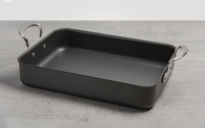 Mermaid Bakeware Hard Anodised Roasting Dish Tray with Classic Handles Made in England - Premium Kitchen from Samuel Groves - Just £106.88! Shop now at Chabrias Ltd