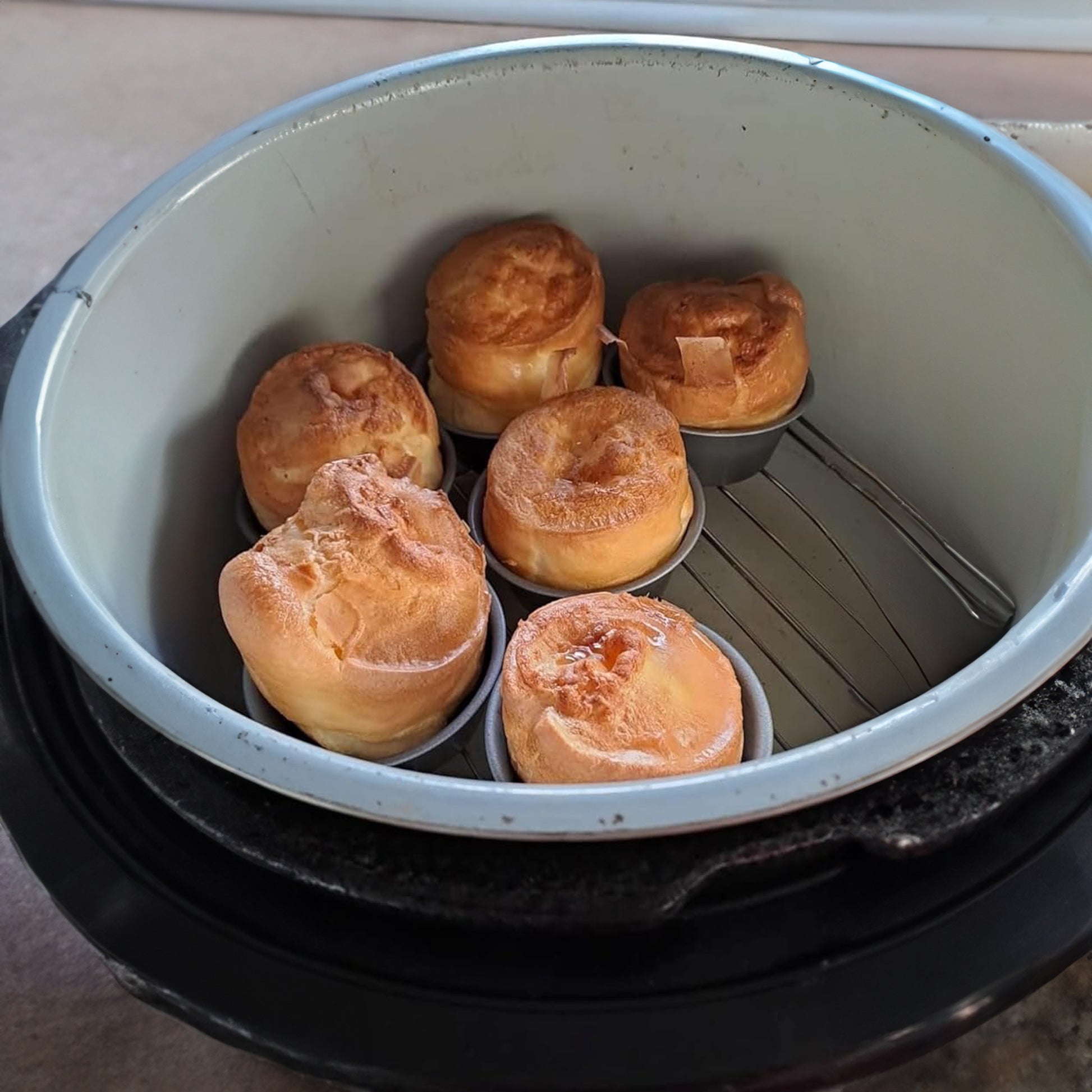 Non-Stick Mini Pie Cups, 3 inches (6 piece) - Premium Kitchen from Chabrias Ltd - Just £9.99! Shop now at Chabrias Ltd