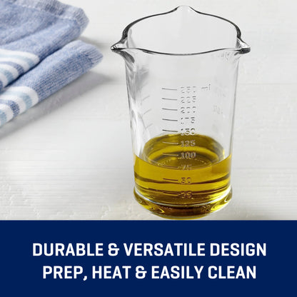 Tri-Pour Measuring Cup, 250ml - Premium Glassware from Chabrias Ltd - Just £11.99! Shop now at Chabrias Ltd