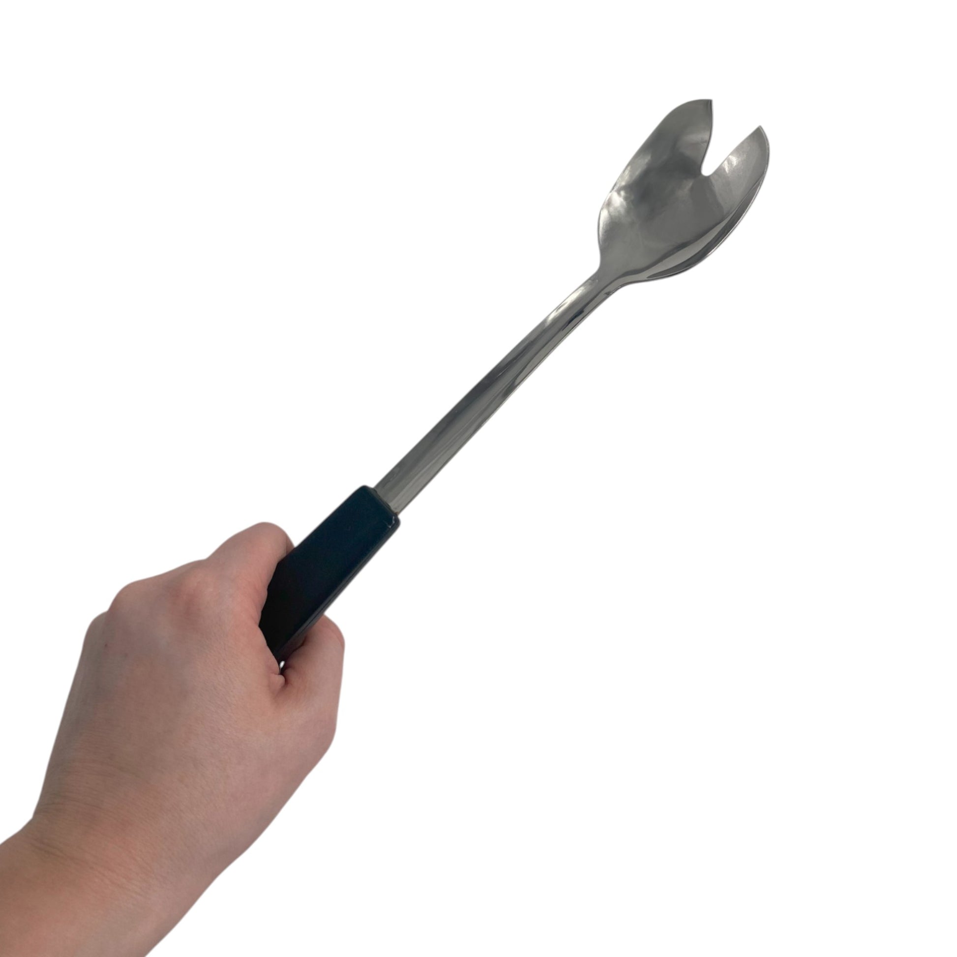 Le Buffet Salad Fork – Stainless Steel with Heat-Resistant Handle (Black) - Premium Kitchen from Chabrias Ltd - Just £7.99! Shop now at Chabrias Ltd