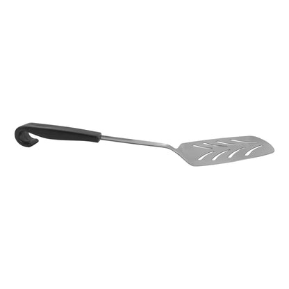 Le Buffet Slotted Turner – Stainless Steel with Heat-Resistant Handle (Black) - Premium Kitchen from Chabrias Ltd - Just £7.99! Shop now at Chabrias Ltd