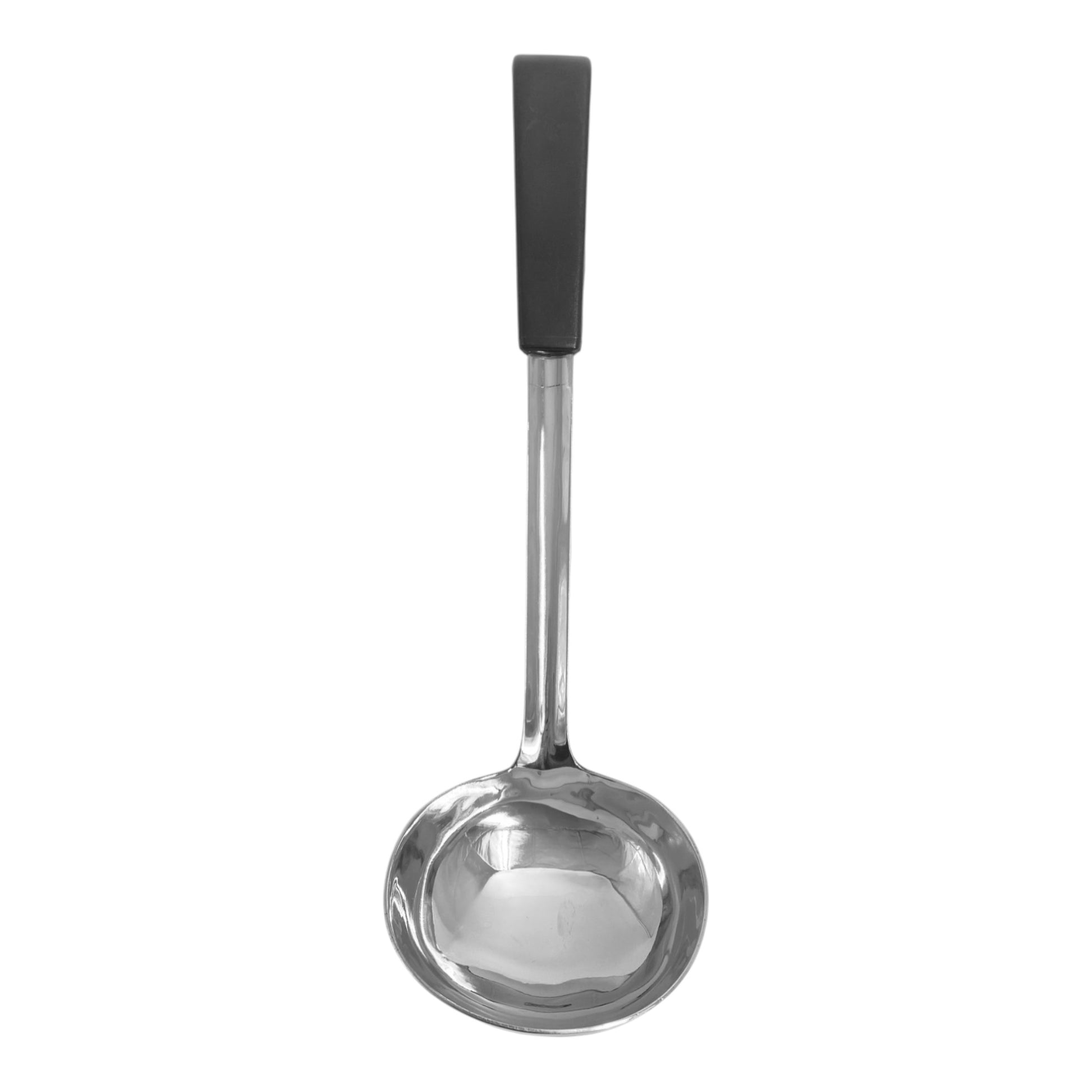 Le Buffet 4oz Soup Ladle – Stainless Steel with Heat-Resistant Handle (Black) - Premium Kitchen from Chabrias Ltd - Just £7.99! Shop now at Chabrias Ltd