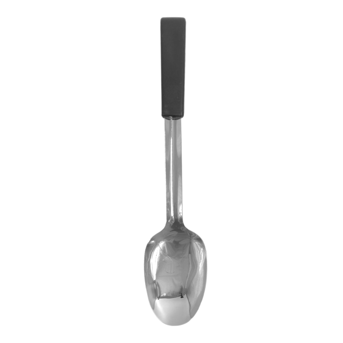 Le Buffet Serving Spoon 30cm – Stainless Steel with Heat-Resistant Handle (Black) - Premium Kitchen from Chabrias Ltd - Just £7.99! Shop now at Chabrias Ltd