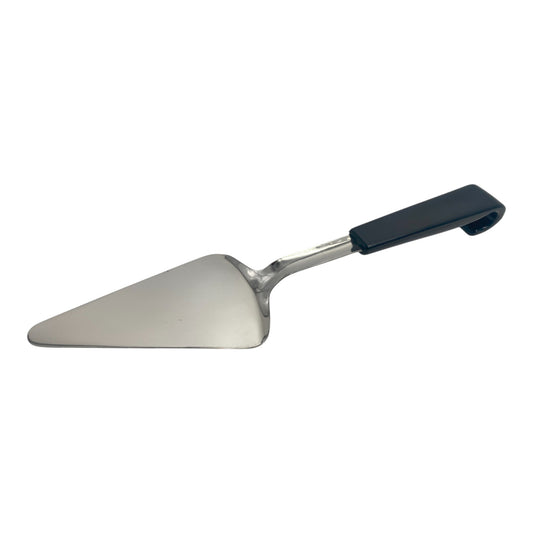 Le Buffet Cake & Pie Server – Stainless Steel with Heat-Resistant Handle (Black) - Premium Kitchen from Chabrias Ltd - Just £7.99! Shop now at Chabrias Ltd