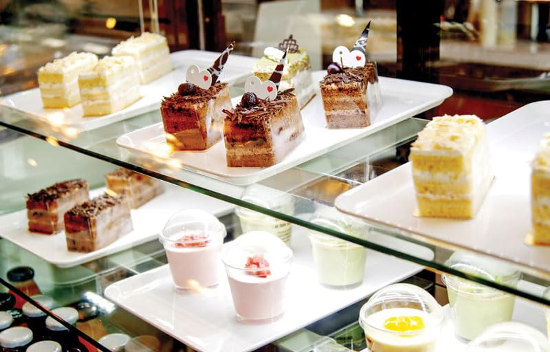 10 x Plastic Food Display Tray White ABS Food Grade, BPA Free Countertop Tray Catering Cafe, Butchers Display Tray UK Made (L 410 x W 300 mm) - Premium Home from Chabrias Ltd - Just £37.99! Shop now at Chabrias Ltd