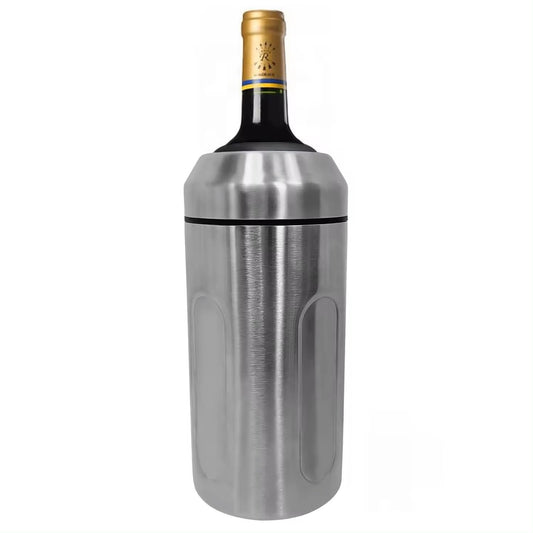 Chabrias Ltd Premium Iceless Wine Cooler | Keeps Wine Cold Up to 6 Hours | New Wine Accessory | Fits Most Champagne Bottles | Perfect Gift for Wine Lovers - Premium BEVERAGE_INSULATOR from Chabrias Ltd - Just £19.99! Shop now at Chabrias Ltd