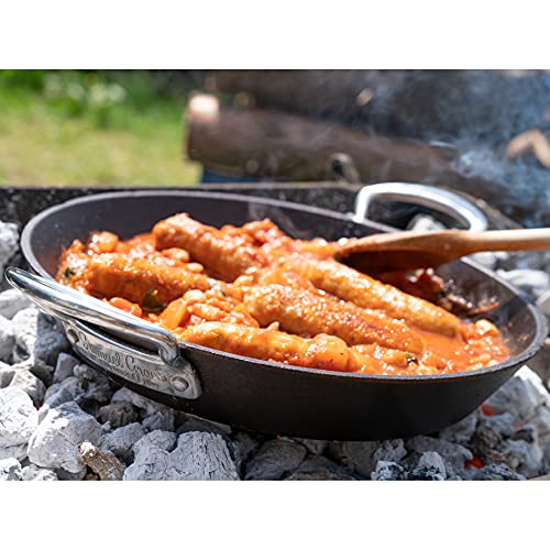 Samuel Groves Britannia Recycled Cast Iron Frying Pan Skillet Cookware Range Made in England - Premium Kitchen from Chabrias Ltd - Just £71.75! Shop now at Chabrias Ltd