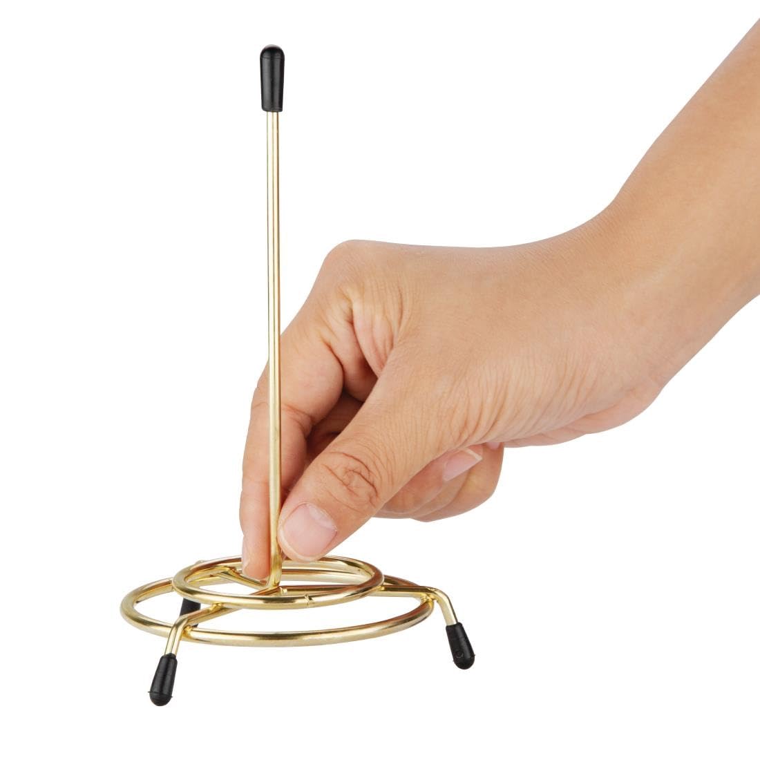 Chabrias Ltd Receipt Spike Metal Bill Holder 6" high - Professional Straight Rod Spike with Round Stand | Ideal for Restaurants Kitchens Offices Hotels | Durable and Stylish Document Organizer - Premium Home from Chabrias Ltd - Just £4.74! Shop now at Chabrias Ltd
