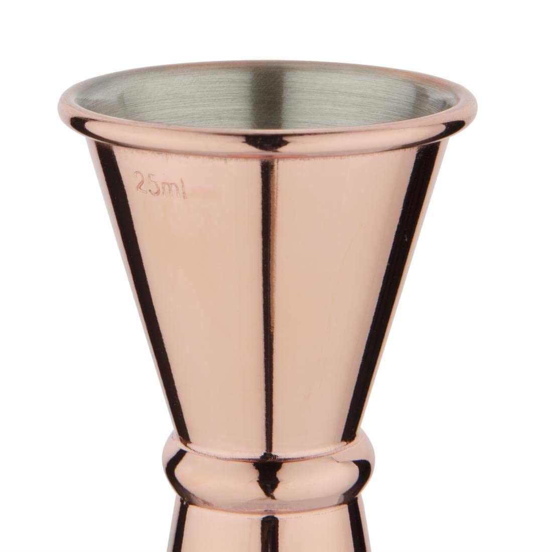 3-in-1 Copper Banded Jigger Measure (25,35,50ml) - Premium Thimble from Chabrias Ltd - Just £7.99! Shop now at Chabrias Ltd
