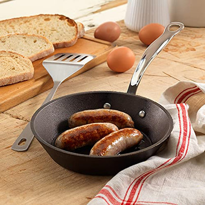 Samuel Groves Britannia Recycled Cast Iron Frying Pan Skillet Cookware Range Made in England - Premium Kitchen from Chabrias Ltd - Just £71.75! Shop now at Chabrias Ltd