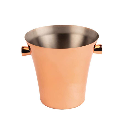 Copper Plated Stainless Steel Ice Bucket 3.5 Lites by Chabrias LTD - Premium Kitchen from Chabrias Ltd - Just £43.22! Shop now at Chabrias Ltd