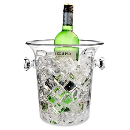 Champagne Wine Ice Bucket 3.5 Litre Bottle Cooler Chiller Made in England - Premium Home from Chabrias Ltd - Just £9.99! Shop now at Chabrias Ltd