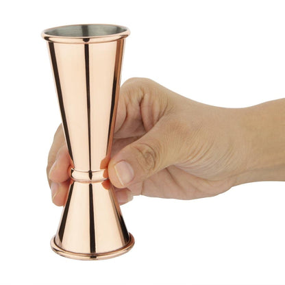 3-in-1 Copper Banded Jigger Measure (25,35,50ml) - Premium Thimble from Chabrias Ltd - Just £7.99! Shop now at Chabrias Ltd