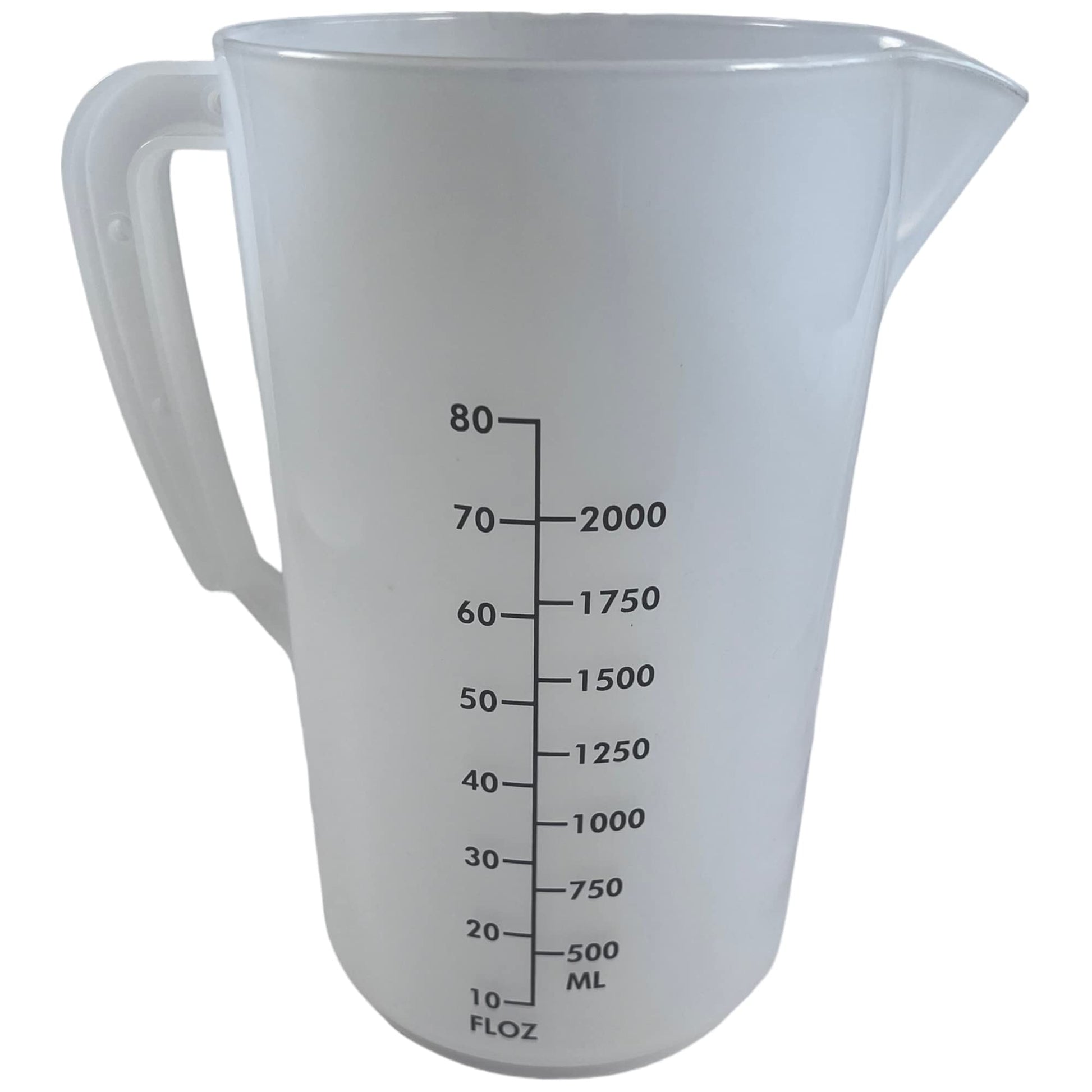 2000ml Hotstrong Medical Jug - Ergonomic Handle Heavy Duty and Durable Design for Home, Commercial, and Industrial Use Made in England - Premium Kitchen from Chabrias Ltd - Just £5.69! Shop now at Chabrias Ltd