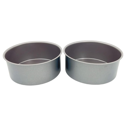 2 x Deep Round Cake Tin (7 Inch) - Premium Kitchen from Samuel Groves - Just £10.44! Shop now at Chabrias Ltd