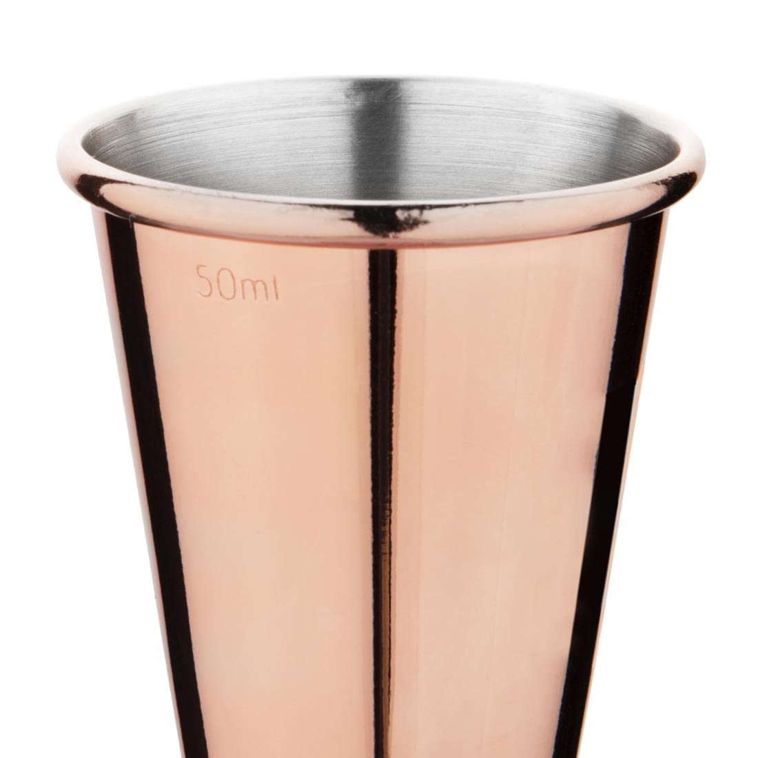 3-in-1 Copper Banded Jigger Measure (25,35,50ml) - Premium Thimble from Chabrias Ltd - Just £7.99! Shop now at Chabrias Ltd