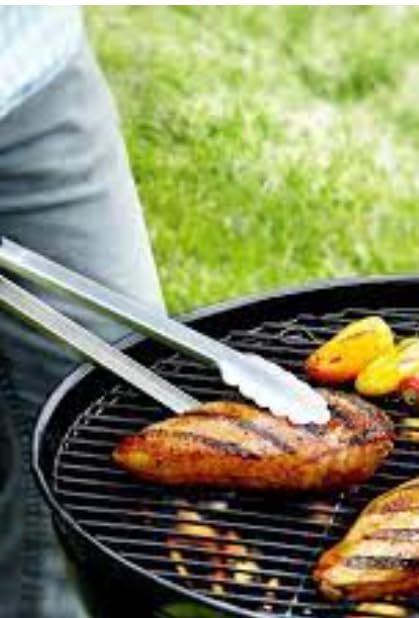 Chabrias Barbeque Tongs,Lockable Metal Tongs, Kitchen Salad Serving BBQ Buffet Clip Stainless Steel Utensils - Premium Kitchen from Chabrias Ltd - Just £10.99! Shop now at Chabrias Ltd