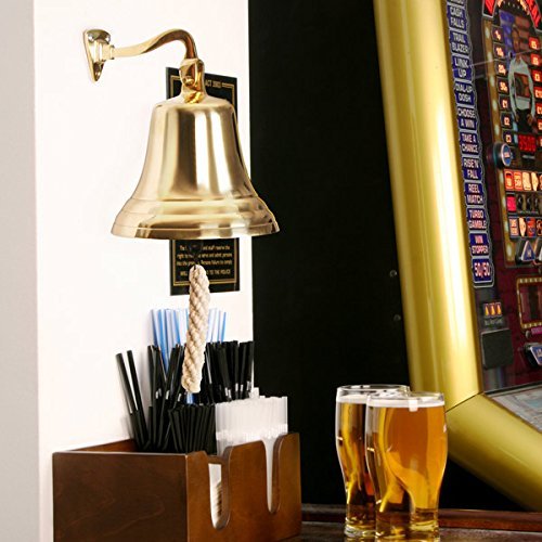 Ships Bell Pub Last Orders Bell Wall Mountable - Ideal for Pubs & Home Bars by Chabrias Ltd - Premium Home from Chabrias Ltd - Just £17.49! Shop now at Chabrias Ltd