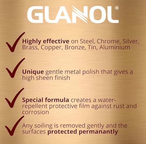 Chabrias Ltd GLANOL/WENOL Metal Polish with Surface Protection Gloss Formula - Premium BISS from Chabrias Ltd - Just £19.99! Shop now at Chabrias Ltd