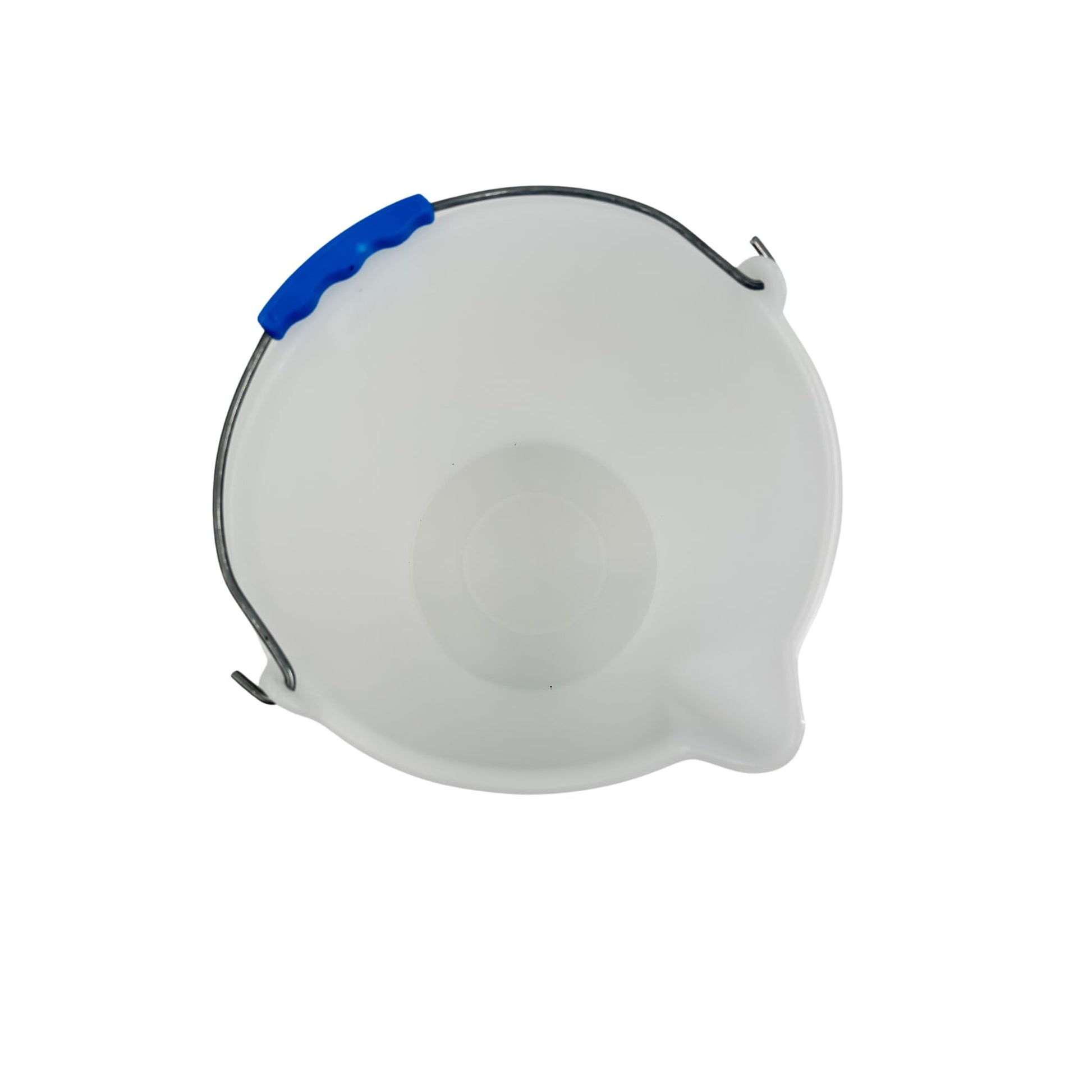 Chabrias Ltd Heavy Duty Plastic Bucket with Handle 12 Litre, White, Cleaning Bucket, Colour Coded Cleaning, Size: 32(H) x35(Dia) cm, Graduated Bucket with Pouring Lip, Professional & Home Use, L571. - Premium Home from Chabrias Ltd - Just £9.12! Shop now at Chabrias Ltd