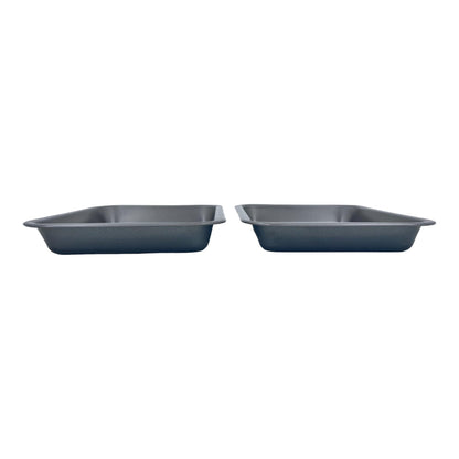 Samuel Groves 23cm Superior Double Coated Non Stick Single Portion Oven Tray Roasting Pans UK Made - Premium Kitchen from Samuel Groves - Just £14.99! Shop now at Chabrias Ltd