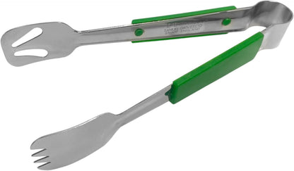 Le Buffet Stainless Steel Serving Tongs Set – Colour Coded Handles (Black, Yellow, Green) - Premium Kitchen from Chabrias Ltd - Just £25.99! Shop now at Chabrias Ltd