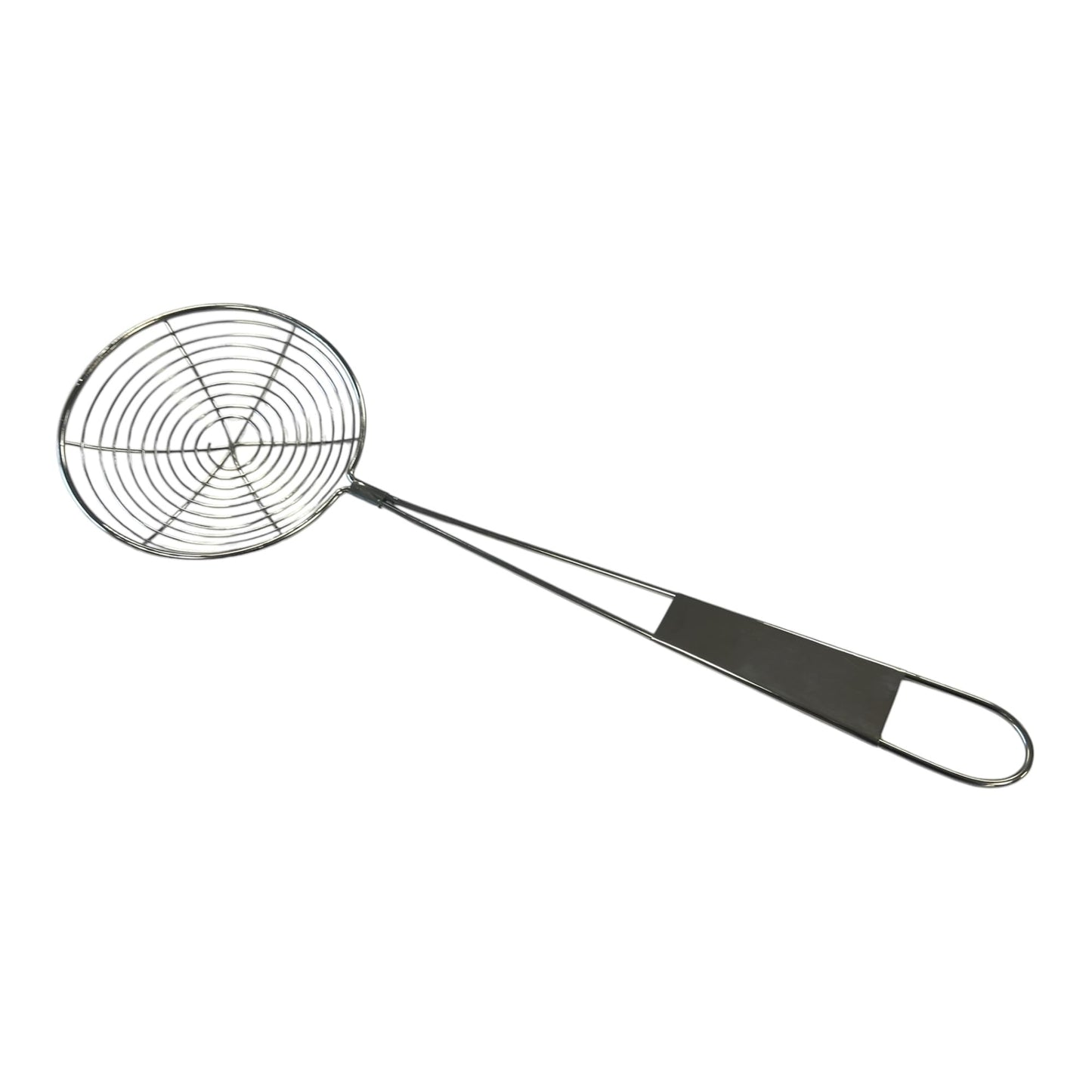 Chabrias Ltd Stainless Steel Strainer Fat Skimmer Ladle with Ergonomic Handle Wire Skimmer Spoon with Spider Mesh Filter for Frying, Straining, and Skimming – Heavy Duty - Premium Kitchen from Chabrias Ltd - Just £6.99! Shop now at Chabrias Ltd