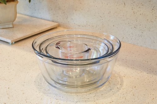 Anchor Hocking 4-Piece Mixing Bowls and Measuring Cup Set - Premium Home from Chabrias Ltd - Just £69.99! Shop now at Chabrias Ltd