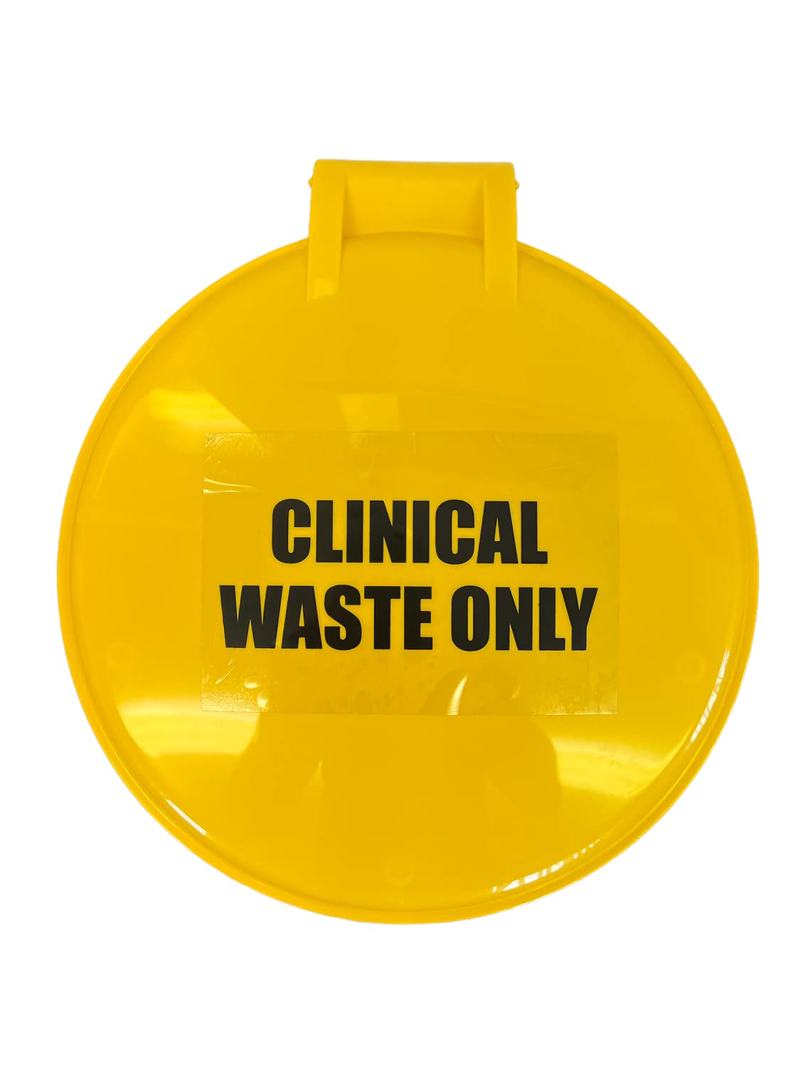 Plastic Pedal Bin, Yellow Clinical Waste, 12L - Premium Bins from Chabrias Ltd - Just £24.99! Shop now at Chabrias Ltd