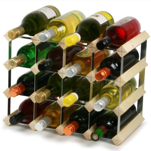 Chabrias Ltd Traditional Wine Rack Fully Assembled Natural Pine 100% PEFC Certified - Premium Furniture from Chabrias Ltd - Just £18.49! Shop now at Chabrias Ltd