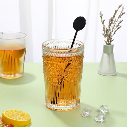 Clear UK Made Reusable Plastic Cocktail Disk Stirrers - Premium Quality Stir Sticks for Mixing and Garnishing Drinks - Premium Kitchen from Chabrias Ltd - Just £8.99! Shop now at Chabrias Ltd