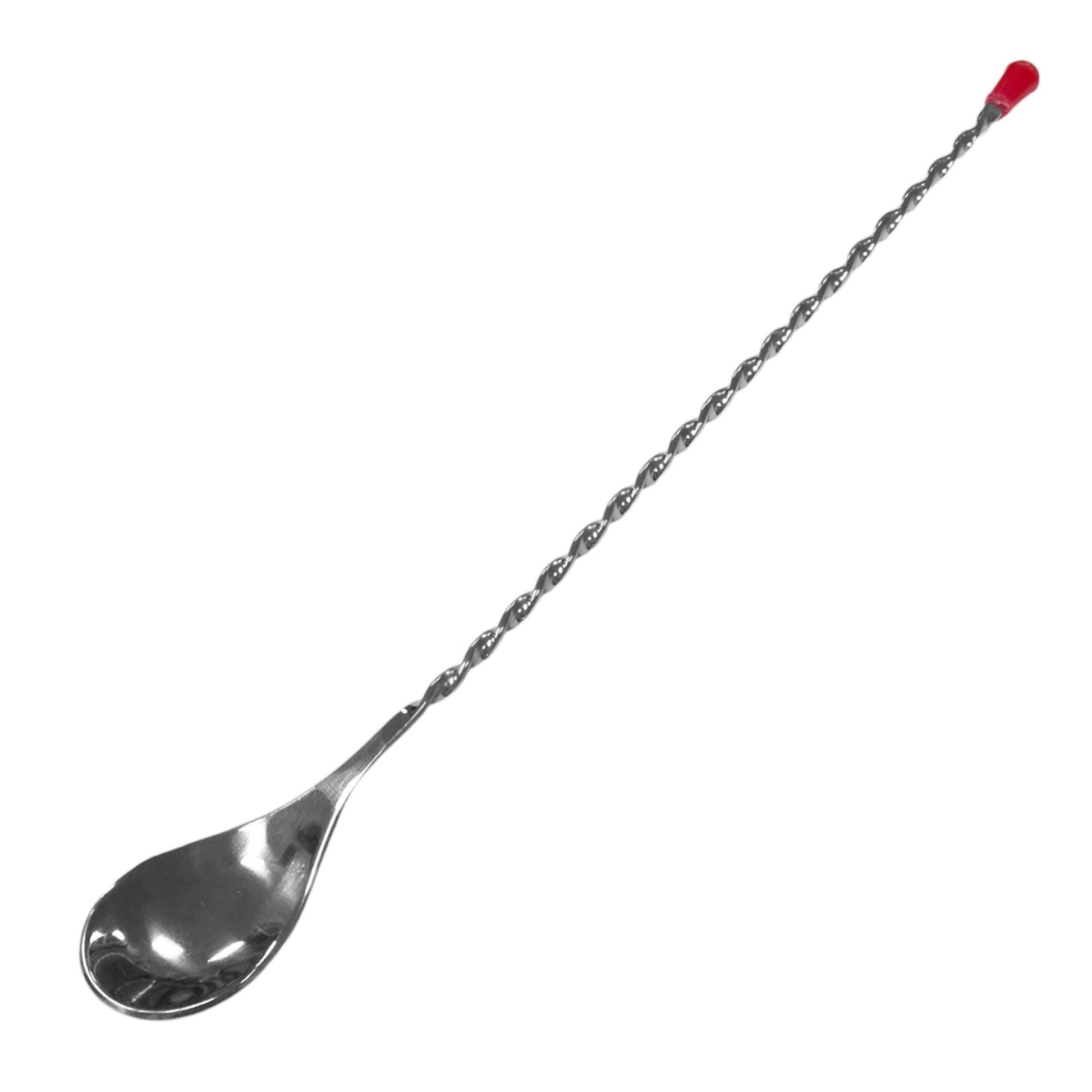 12" Full Twist Bar Spoon Stainless Steel Cocktail Accessories - Premium Kitchen from Chabrias Ltd - Just £4.74! Shop now at Chabrias Ltd