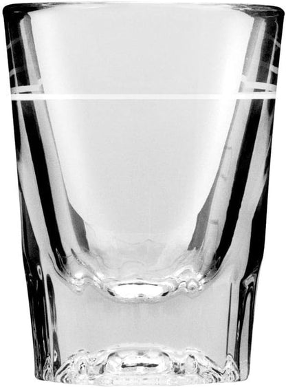 Chabrias Ltd Shot Glass Espresso Shot, Whiskey/Vodka Shot Glass, Measuring Shot Glass 2oz with 1oz Line, Glassware Heavy Strong Base - Premium Kitchen from Chabrias Ltd - Just £12.99! Shop now at Chabrias Ltd