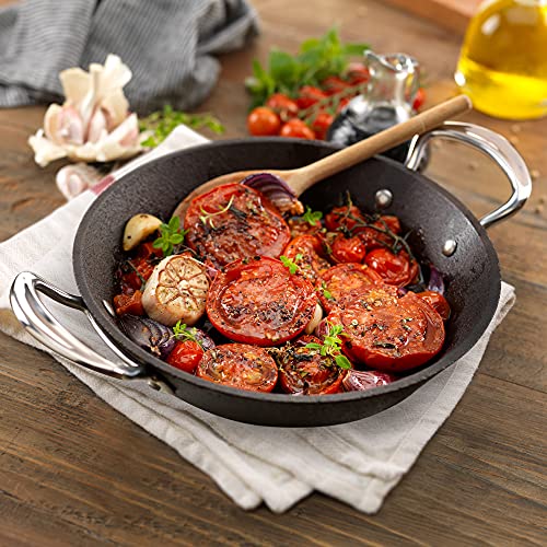 Samuel Groves Britannia Recycled Cast Iron Frying Pan Skillet Cookware Range Made in England - Premium Kitchen from Chabrias Ltd - Just £71.75! Shop now at Chabrias Ltd