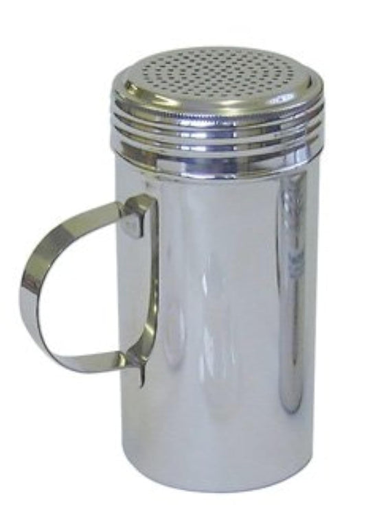 16oz Dredger Shaker Stainless Steel for Sugar Flour Cappuccino Chocolate - Premium Home from Chabrias Ltd - Just £6.64! Shop now at Chabrias Ltd