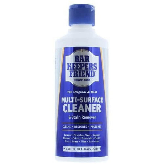 Bar Keepers Friend Original Stain Remover Powder 250g - Cleans, restores and polishes - Shifts limescale and soap scum - Suitable for a wide range of surfaces - Premium Amazon Fresh Ambient from Bar Keepers Friend - Just £4.74! Shop now at Chabrias Ltd