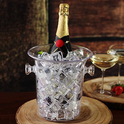 Champagne Wine Ice Bucket 3.5 Litre Bottle Cooler Chiller Made in England - Premium Home from Chabrias Ltd - Just £9.99! Shop now at Chabrias Ltd