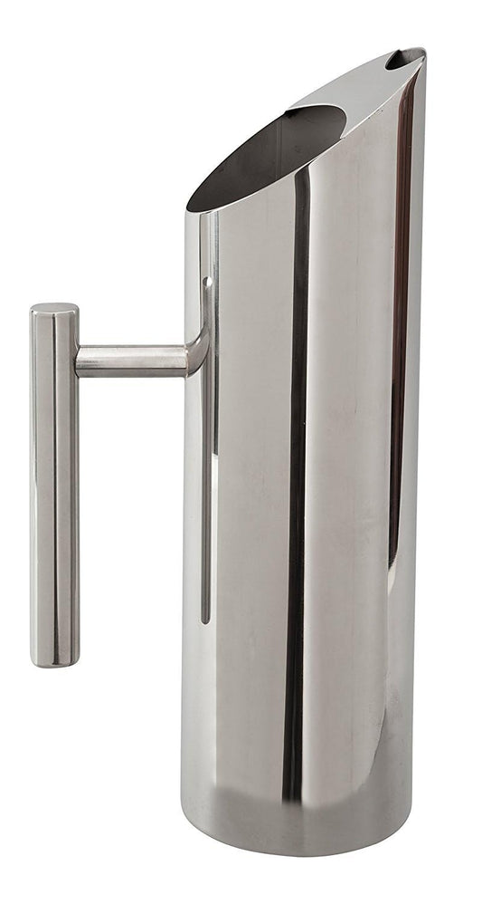 Stainless Steel Water Jug, 1.5L Capacity, Sleek Design, Durable Construction, Handle, Silver - Premium Kitchen from Chabrias Ltd - Just £17.09! Shop now at Chabrias Ltd