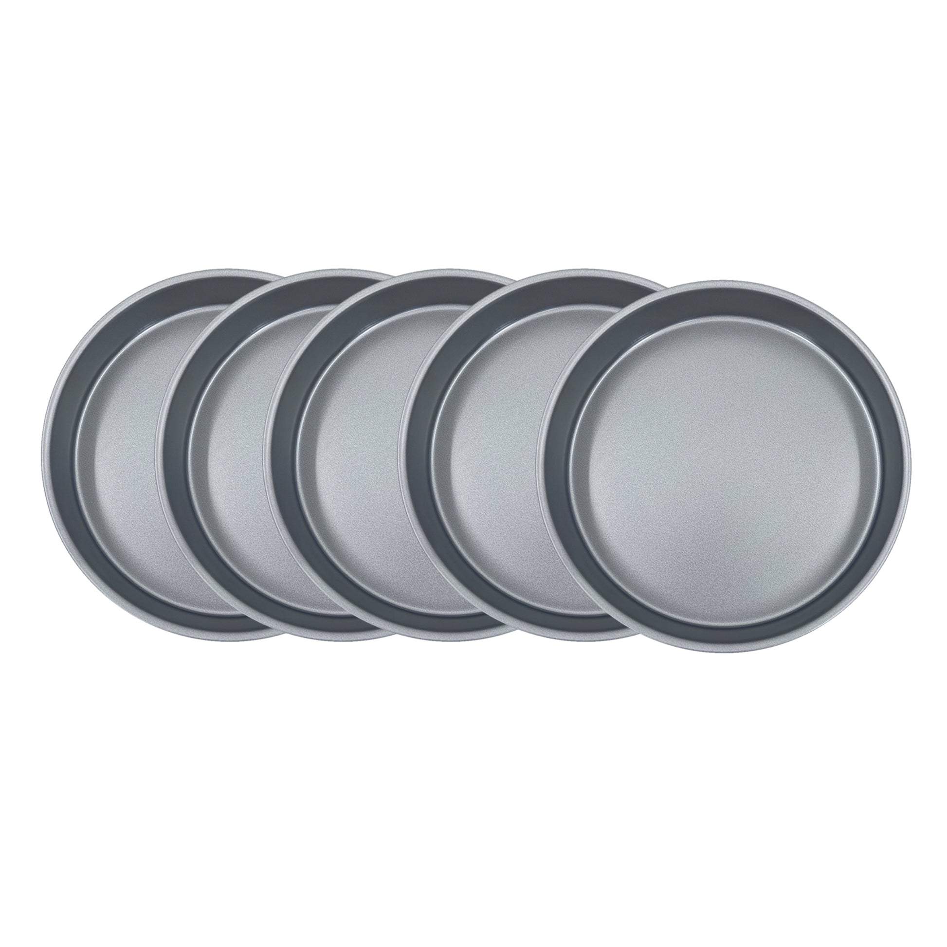 5X 8" British Non-Stick Victoria Cake Tin, - Premium Kitchen from Chabrias - Just £12.99! Shop now at Chabrias Ltd