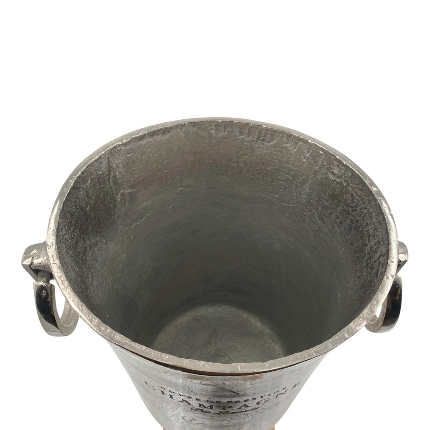 Deluxe 6.5 Litre Vintage "Cuvée de Prestige Champagne" Bucket on Elegant Wooden Stand - Premium Kitchen from Chabrias Ltd - Just £67.99! Shop now at Chabrias Ltd