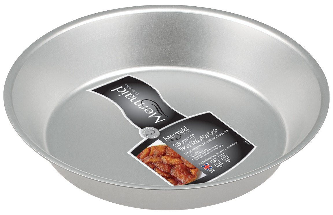 Samuel Groves 1817 10 1/2" Tarte Tatin Silver Anodised 265 x 50mm - Premium Home from Mermaid - Just £37.05! Shop now at Chabrias Ltd