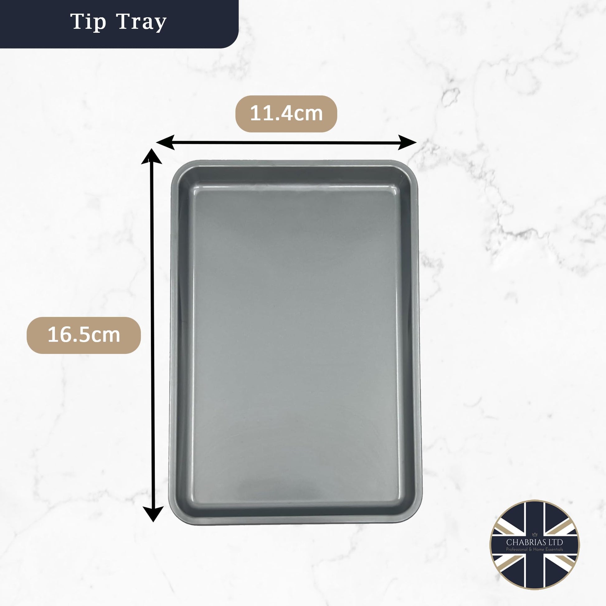 Chabrias Ltd Pack of 10 Plastic Rectangle Tip Trays - Professional Bill Presenter for Bars, Restaurants, and Hotels - Premium Home from Chabrias Ltd - Just £12.34! Shop now at Chabrias Ltd