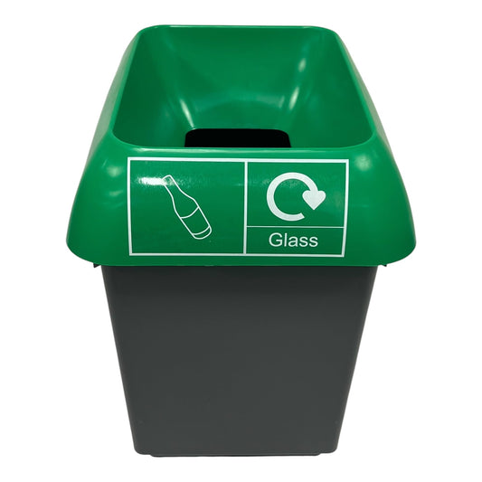 Set of 4, 30 Litre Recycling Bin with Lid & Stickers Included - Premium Bins from Chabrias Ltd - Just £72.99! Shop now at Chabrias Ltd