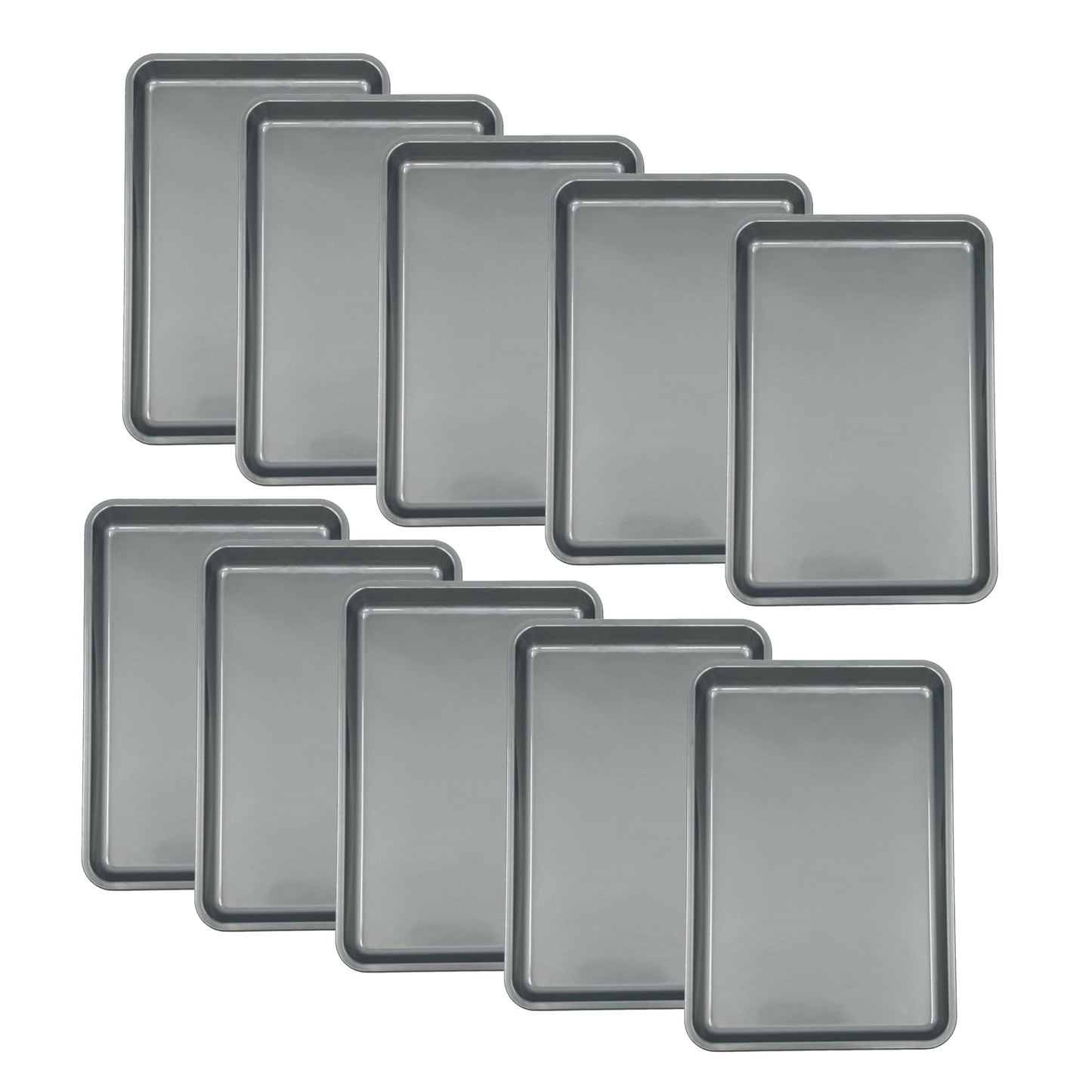 Chabrias Ltd Pack of 10 Plastic Rectangle Tip Trays - Professional Bill Presenter for Bars, Restaurants, and Hotels - Premium Home from Chabrias Ltd - Just £12.34! Shop now at Chabrias Ltd