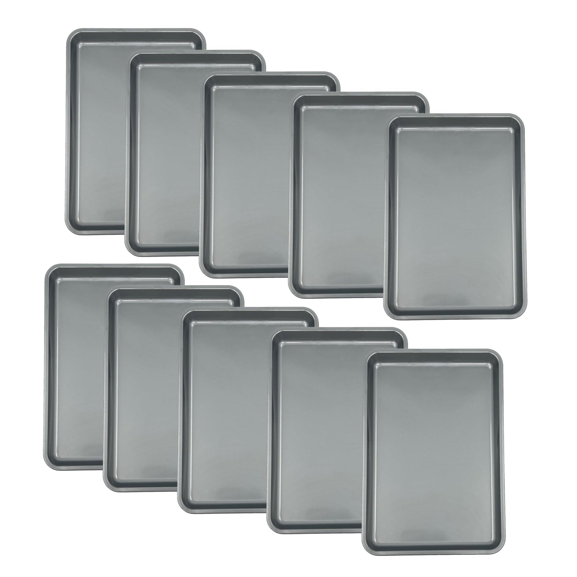 Chabrias Ltd Pack of 10 Plastic Rectangle Tip Trays - Professional Bill Presenter for Bars, Restaurants, and Hotels - Premium Home from Chabrias Ltd - Just £12.34! Shop now at Chabrias Ltd