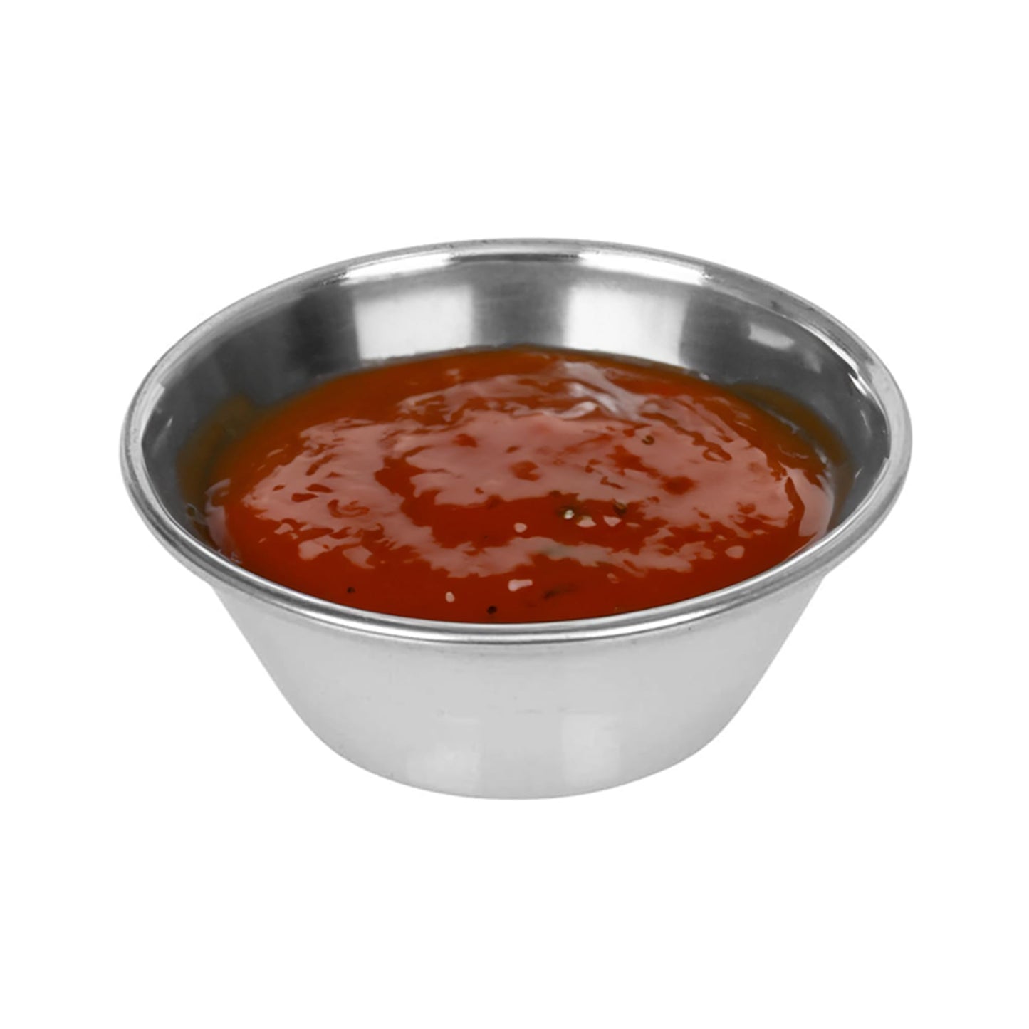 12 Pack Stainless Steel Condiment Sauce Ramekin Cups - Premium Kitchen from Chabrias Ltd - Just £8.54! Shop now at Chabrias Ltd