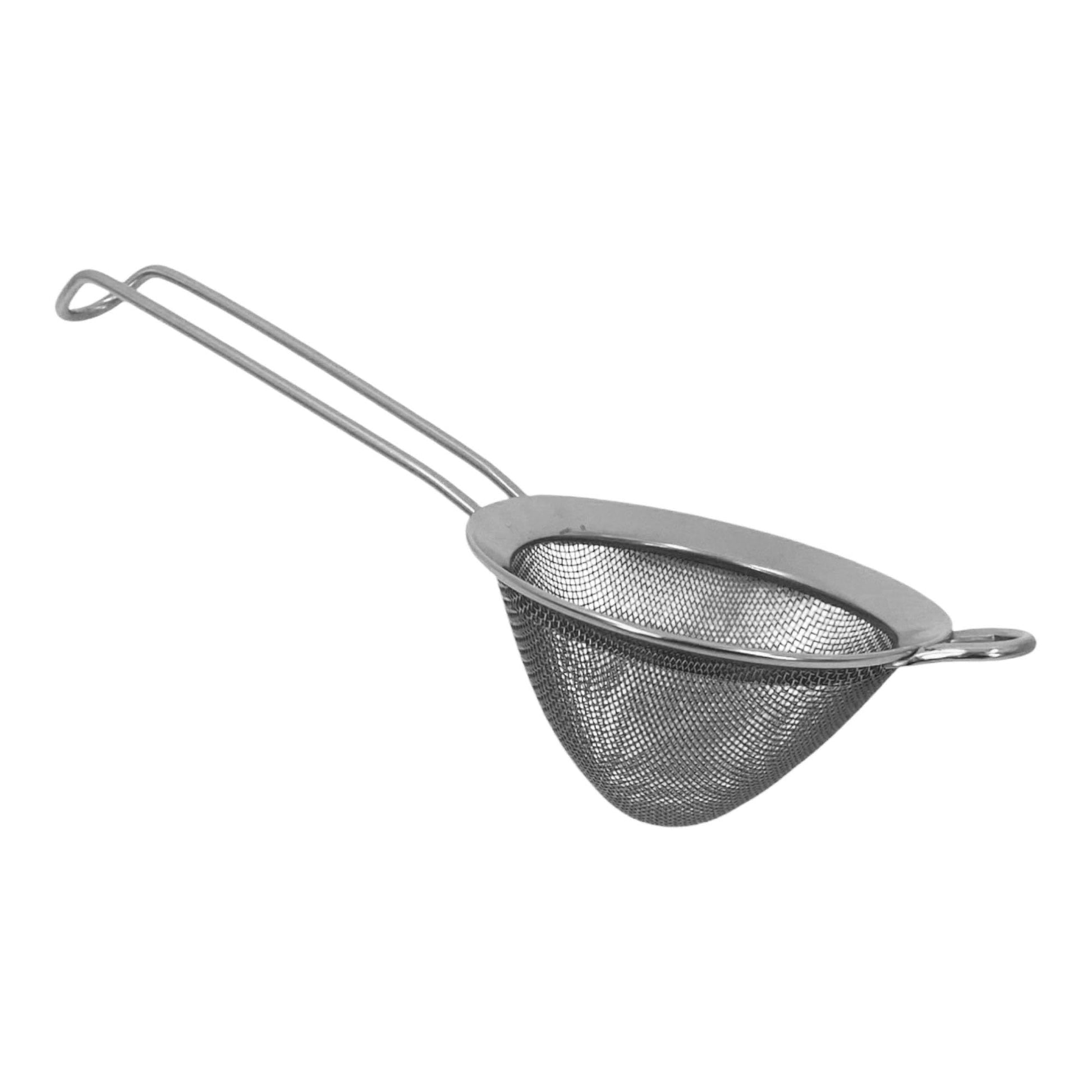Chabrias Fine Mesh Cocktail Strainer Small Sieve- Stainless Steel - 23 x 7.8 x 4.6cm - Professional Bartending Tool - Premium Kitchen from Chabrias Ltd - Just £4.74! Shop now at Chabrias Ltd