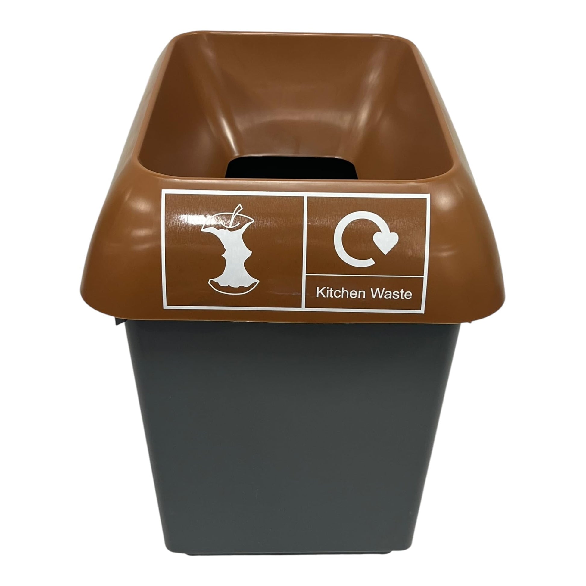 30 Litre Recycling Bin With Yellow Lid & Mixed Textiles Sticker Included - Premium BISS from Chabrias Ltd - Just £23.99! Shop now at Chabrias Ltd