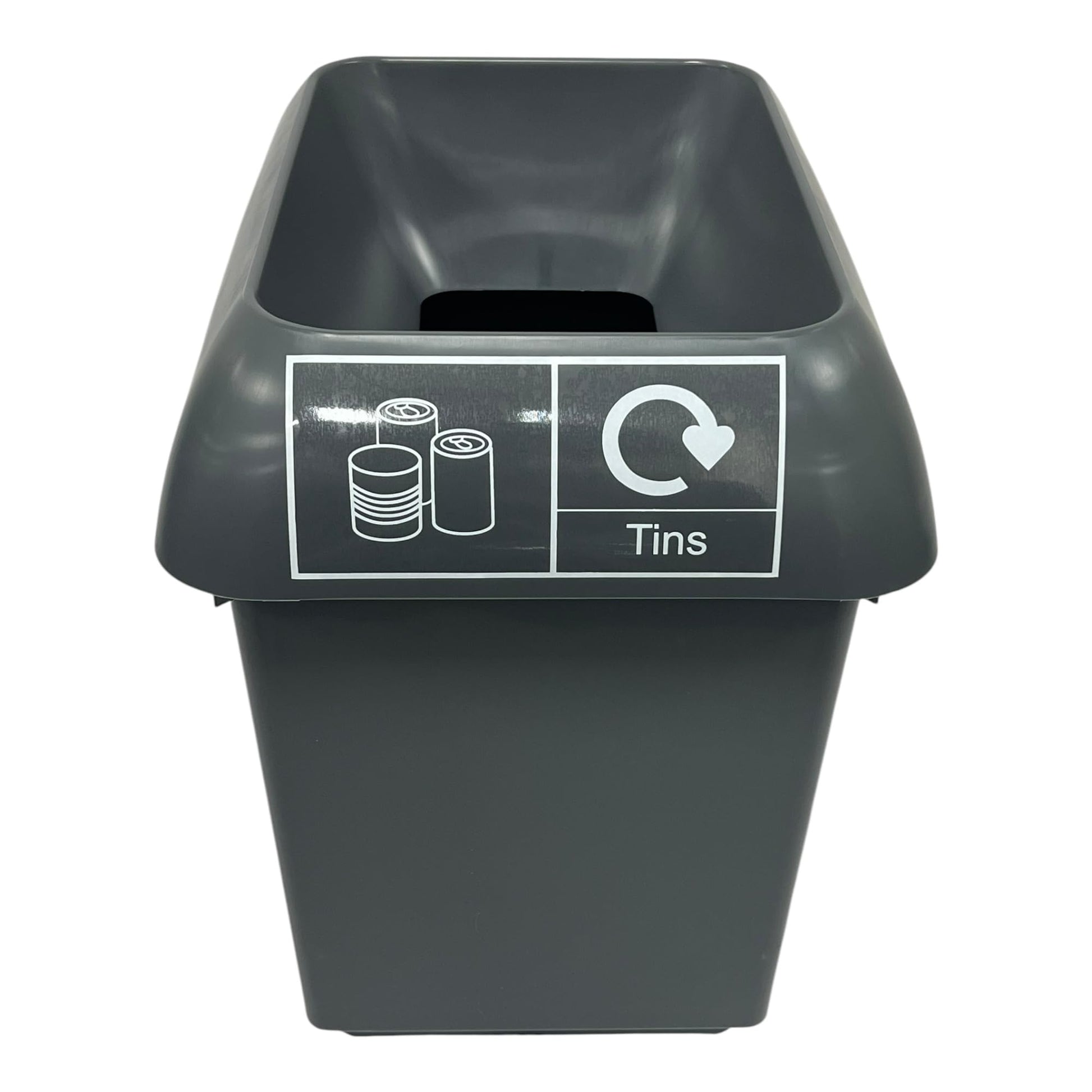 30 Litre Recycling Bin With Yellow Lid & Mixed Textiles Sticker Included - Premium BISS from Chabrias Ltd - Just £23.99! Shop now at Chabrias Ltd